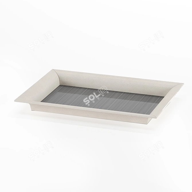 Elegant Sandy Tray for Bentley Home 3D model image 1