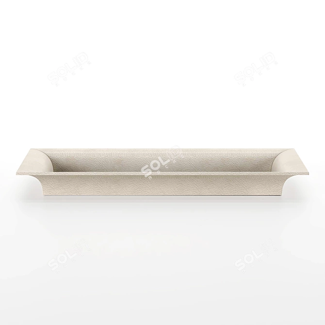 Elegant Sandy Tray for Bentley Home 3D model image 2