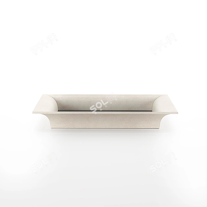 Elegant Sandy Tray for Bentley Home 3D model image 3