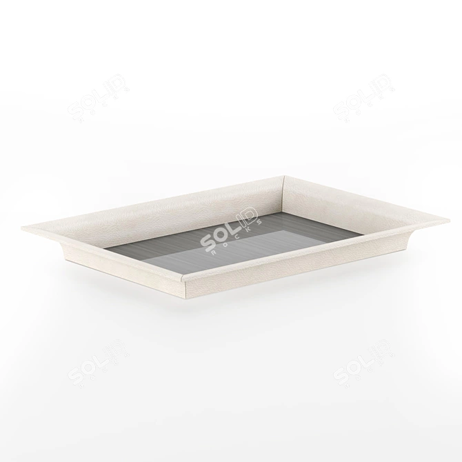 Elegant Sandy Tray for Bentley Home 3D model image 4