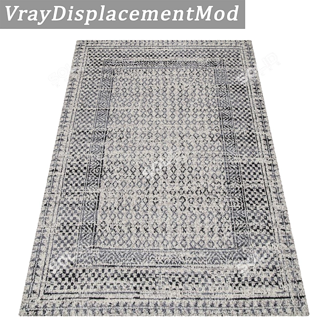 Luxury Carpet Set - High-Quality Textures 3D model image 3