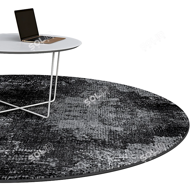 Elegant Circle Rugs | No. 070 3D model image 2