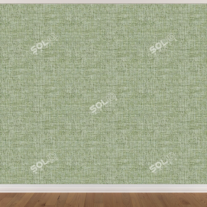 Seamless Wallpaper Set 1258 (3 Colors) 3D model image 3