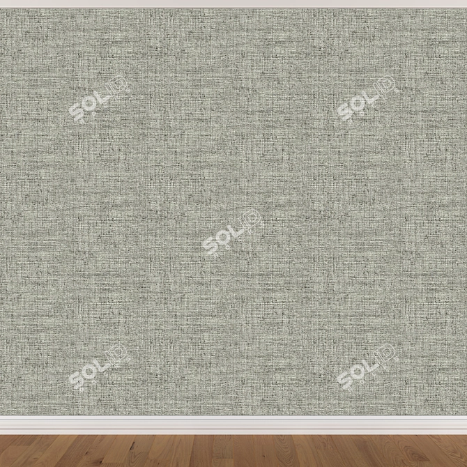 Seamless Wallpaper Set - 3 Colors 3D model image 4