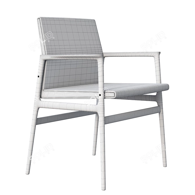 Elegant and Stylish IPANEMA Chair 3D model image 2