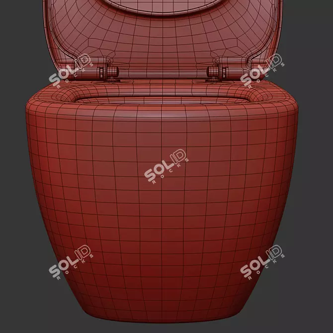 Ideal Standard AquaBlade 3749 Round Toilet 3D model image 5