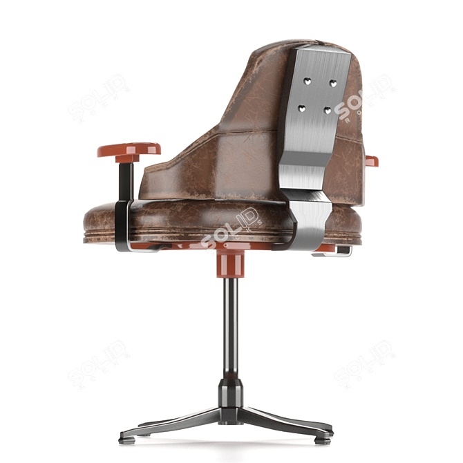 ErgoFlex Office Chair 3D model image 2