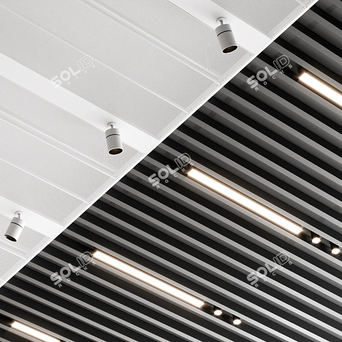 SAS International Suspended Ceiling 3D model image 7