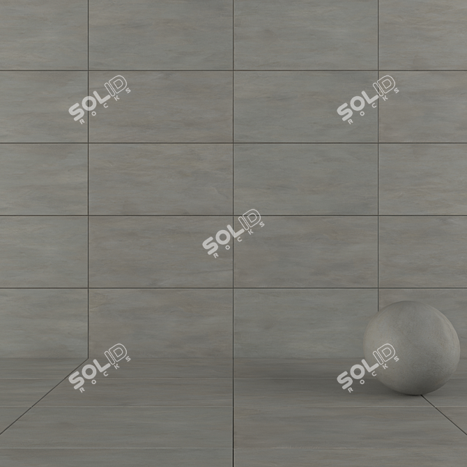 Luce Peltro Concrete Wall Tiles 3D model image 1