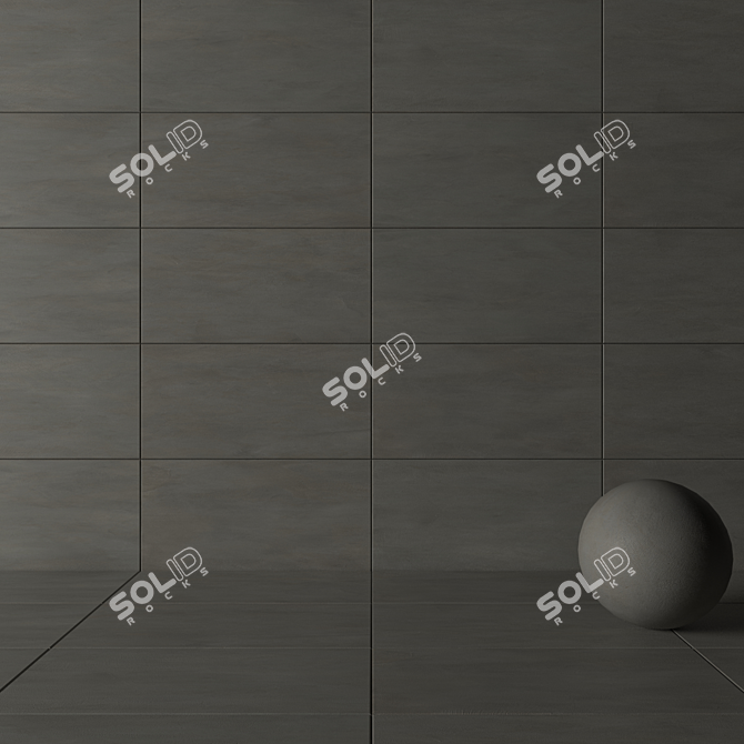 Luce Peltro Concrete Wall Tiles 3D model image 3