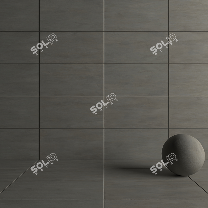 Luce Peltro Concrete Wall Tiles 3D model image 4