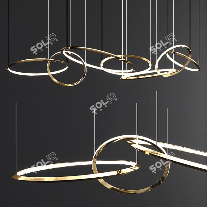 Oracle Branching Chandelier - 3 Styles 3D model image 4