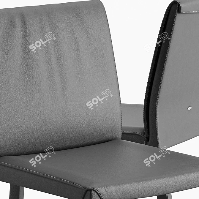 Italian Design: Cattelan Italia Chair 3D model image 3