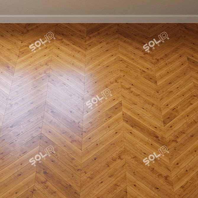 Kahrs Chers Original Smaland Oak: Natural Elegance 3D model image 4