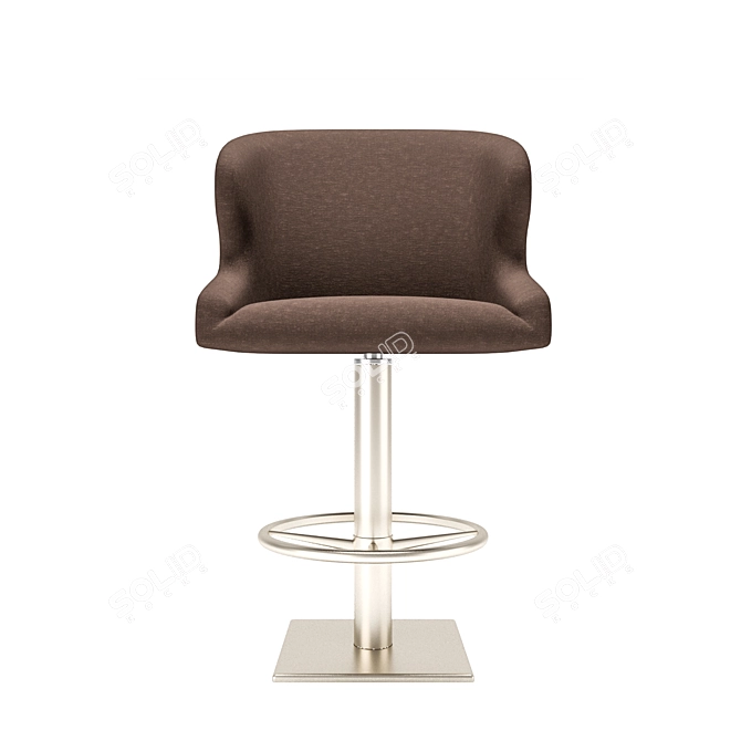 Elegant Leila Stool: 950mm Height 3D model image 3