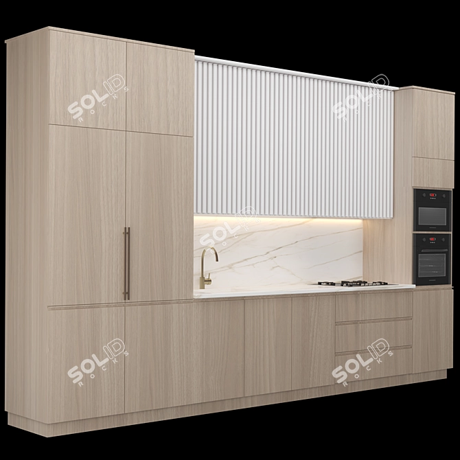 Mod Kitchen 2015: MM, V-Ray, Corona 3D model image 2