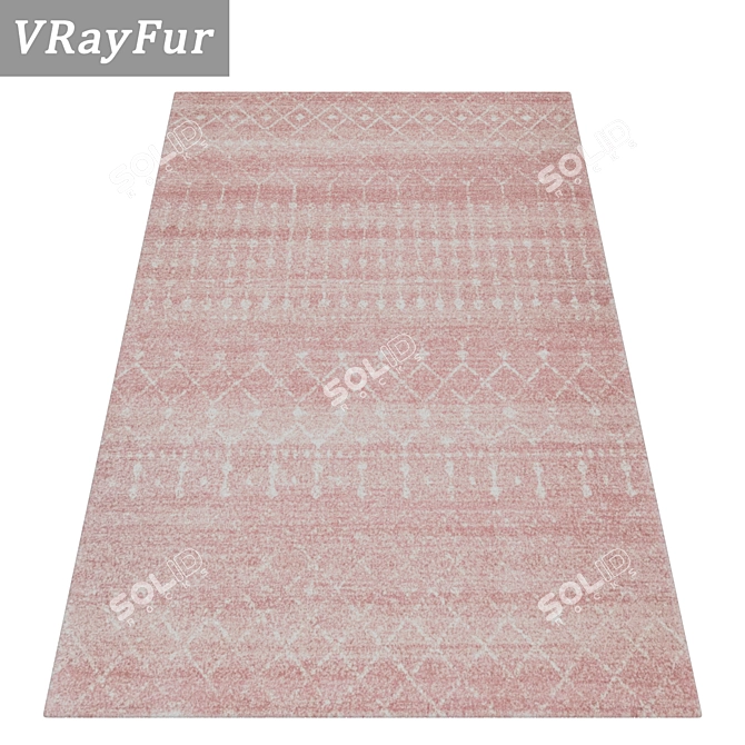 Title: Premium Collection: Luxury Carpet Set 3D model image 2