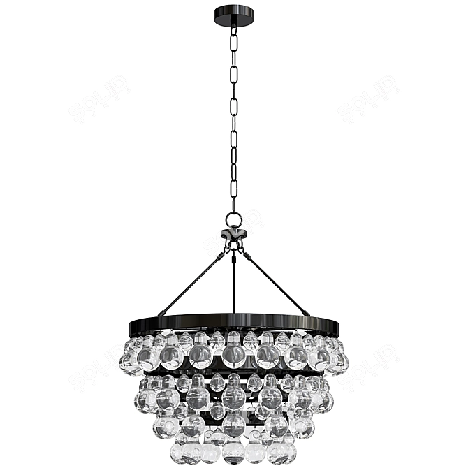 Bling Chandelier by Robert Abbey 3D model image 3