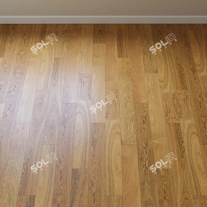 Karelia Libra Collection: Natural Oak Plank 3D model image 2