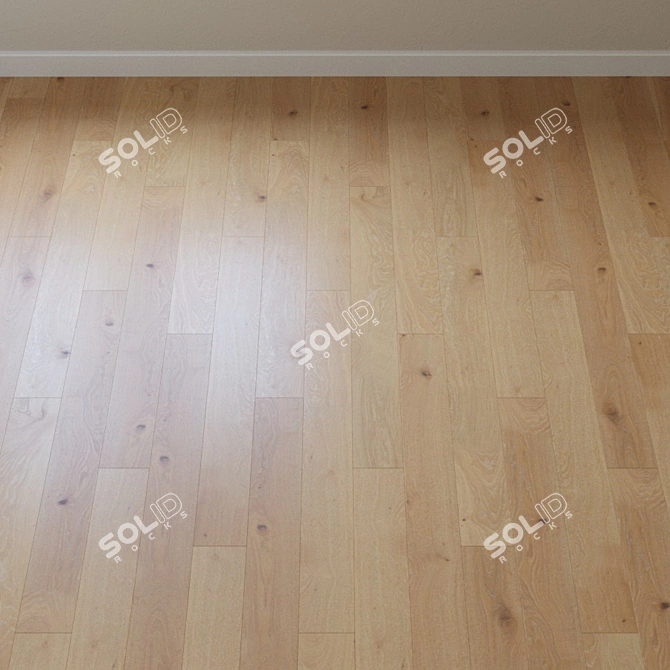 Karelia Dawn Oak Ivory Plank 3D model image 2