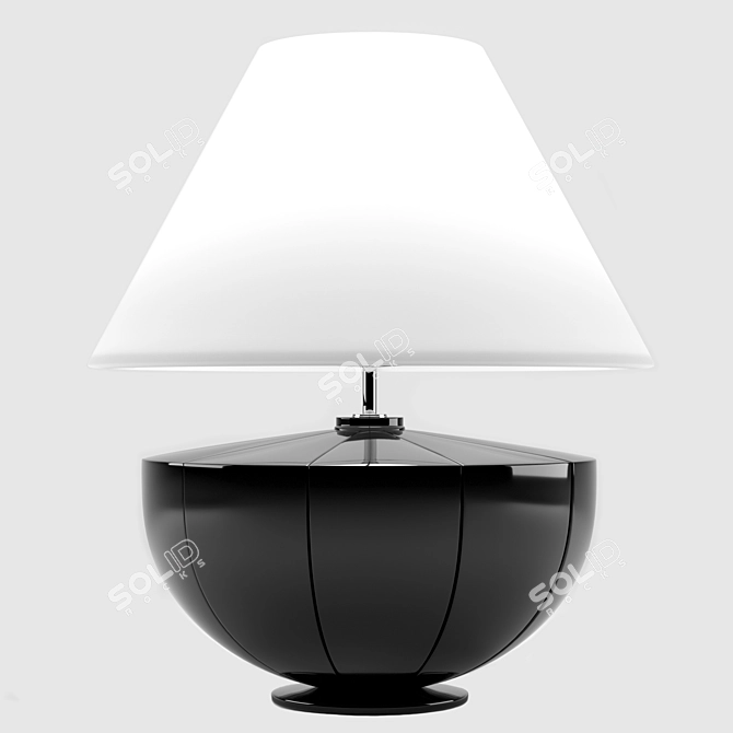 Elegant Bois de Boulogne Table Lamp 3D model image 1