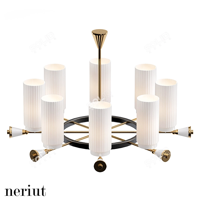 Neurit 3D Model | V-Ray Render | 65,584 Polys | 11 Parts 3D model image 1