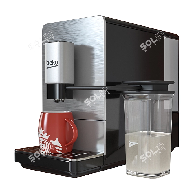 Beko CEG 5331X: Efficient Coffee maker 3D model image 1