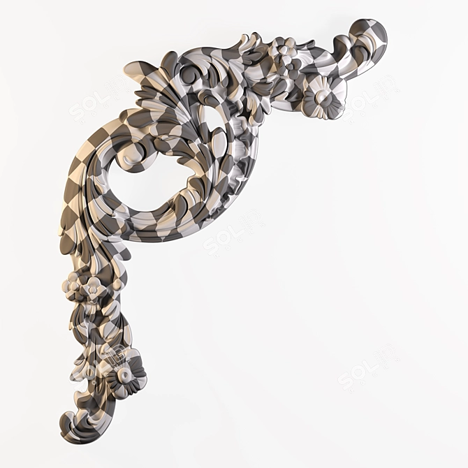 Perfect Corner Element - AC290-12R 3D model image 3