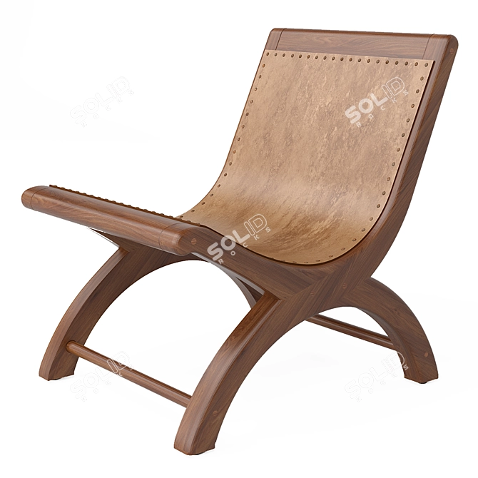 Mexican Terrace Chair 3D model image 1