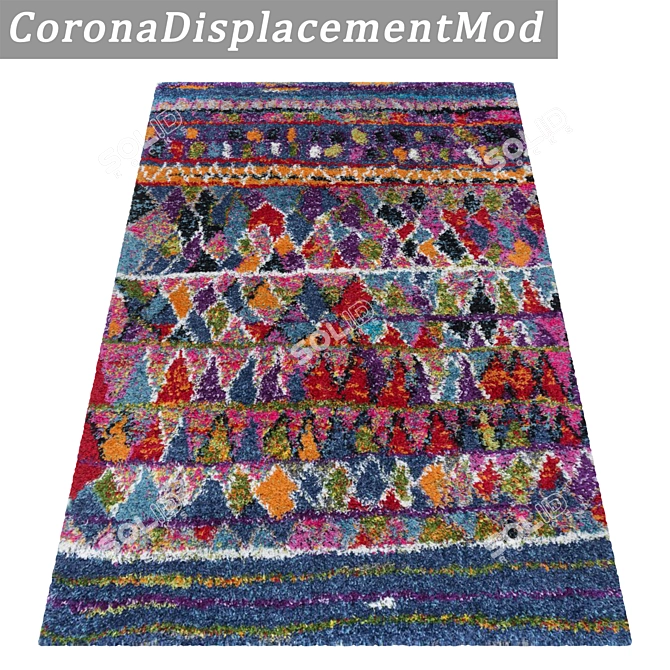 Versatile Premium Carpet Set 3D model image 4