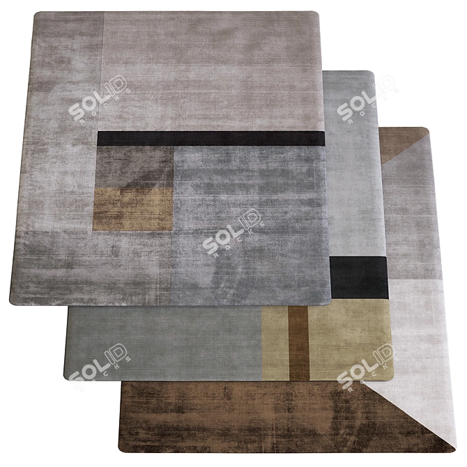 Elegant Floor Covering: Carpet Collection 3D model image 1