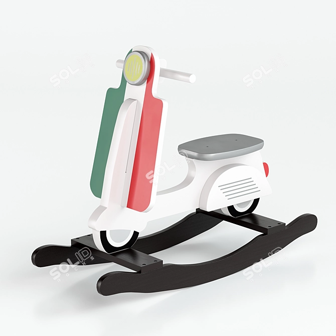 Childhome Swing Scooter 3D model image 2