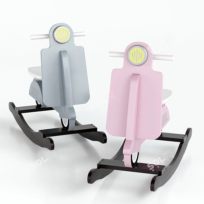 Childhome Swing Scooter 3D model image 3