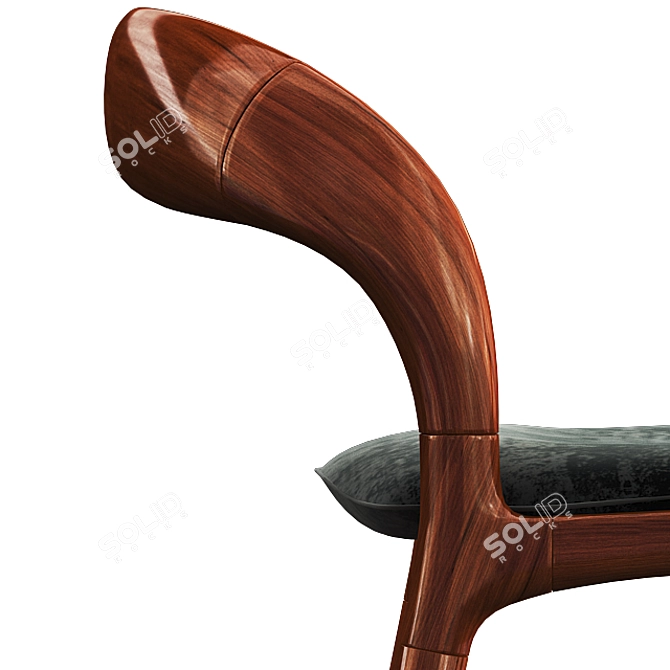Artisan Neva Light Bar Chair 3D model image 2