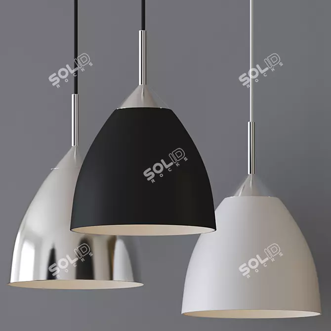 Elevate your space with Joel Pendant Light 3D model image 1