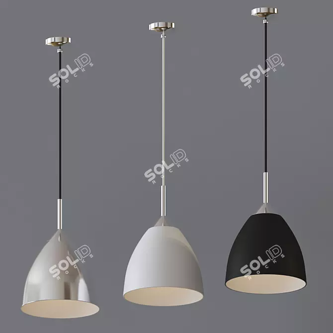 Elevate your space with Joel Pendant Light 3D model image 2
