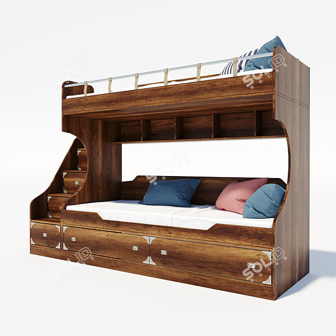 Navigator Bunk Bed - #80321243 3D model image 8