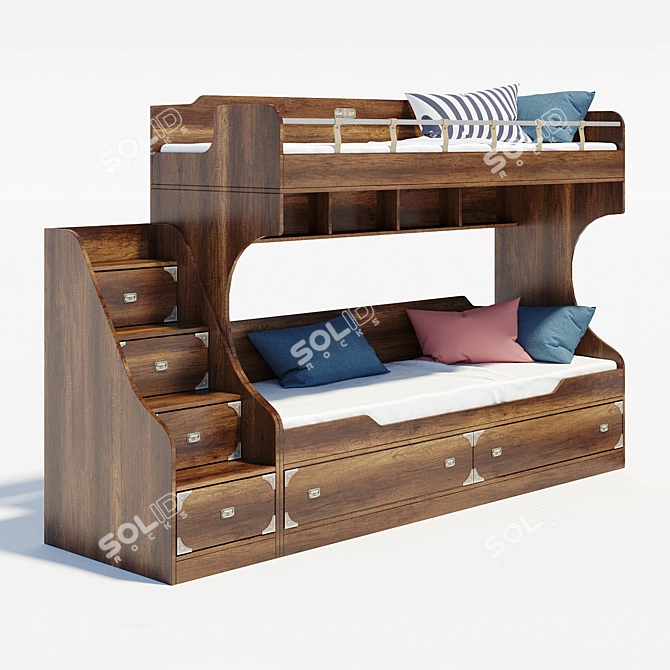 Navigator Bunk Bed - #80321243 3D model image 1