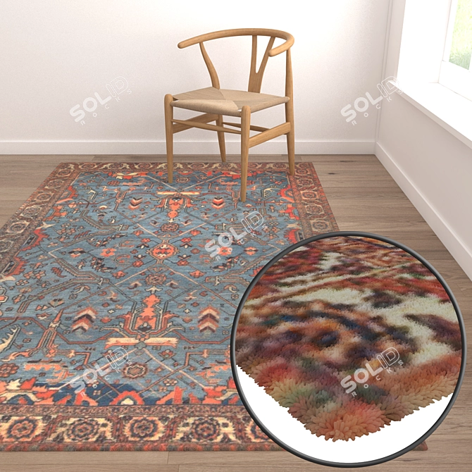 Luxury Carpets Collection 3D model image 5