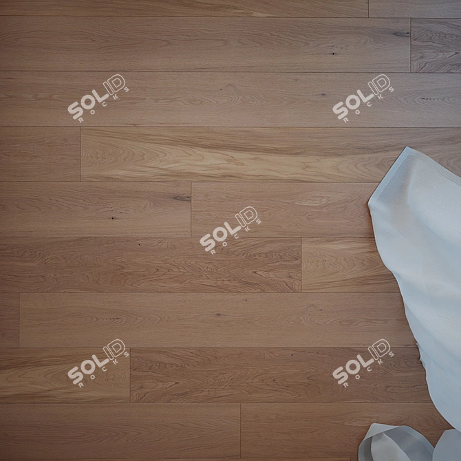 Corsica Oak Flooring: High Quality, Textured, Easy to Install 3D model image 2