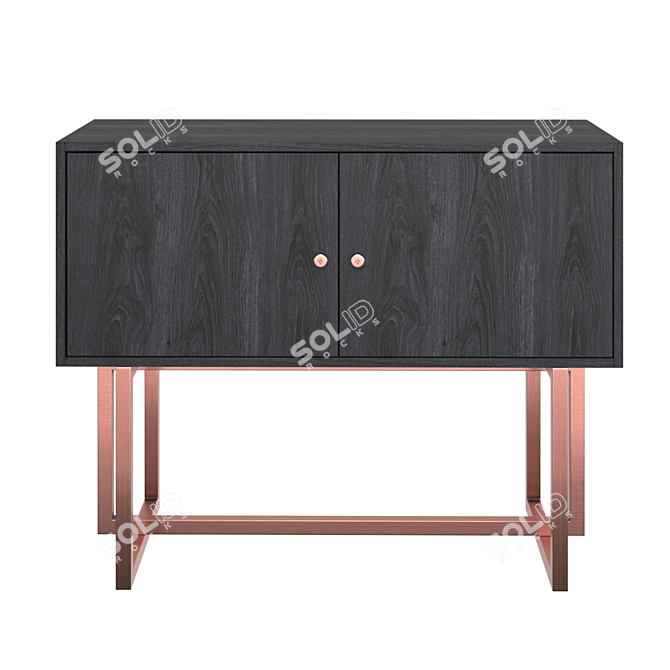 Modern Elise Buffet: Stylish and Functional 3D model image 2