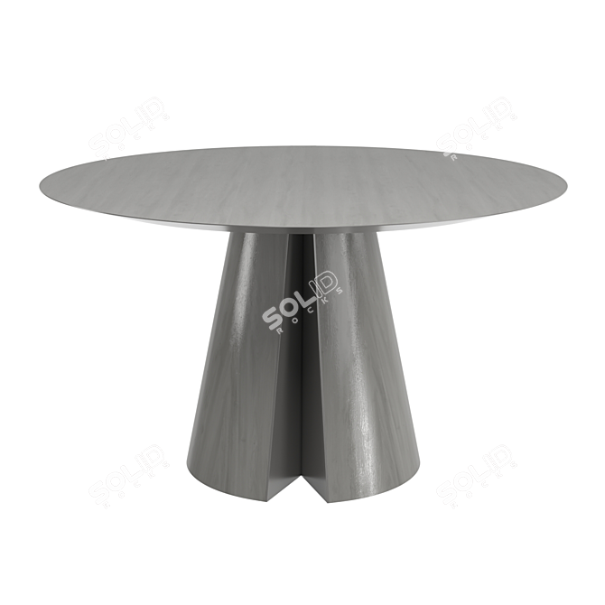 Elegant Tottenham Dining Table 3D model image 2