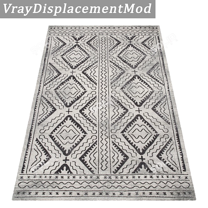 Luxury Carpets Set for Stunning Renders 3D model image 3