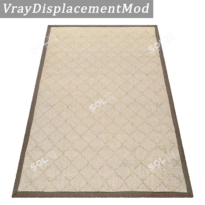 High-Quality Carpets Set 3D model image 3