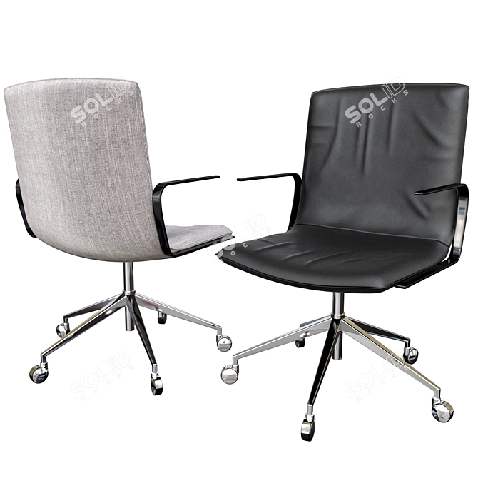 Flex Executive Chairs - Premium Comfort & Style 3D model image 2