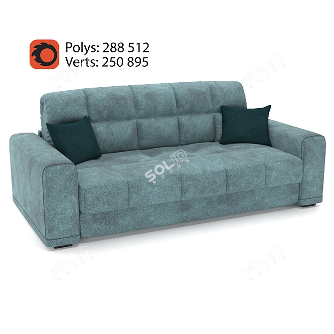 Modern Moon 064 Sofa 3D model image 3