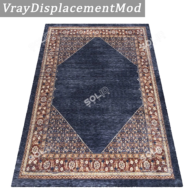 Luxury Carpet Set: High-Quality Textures 3D model image 3