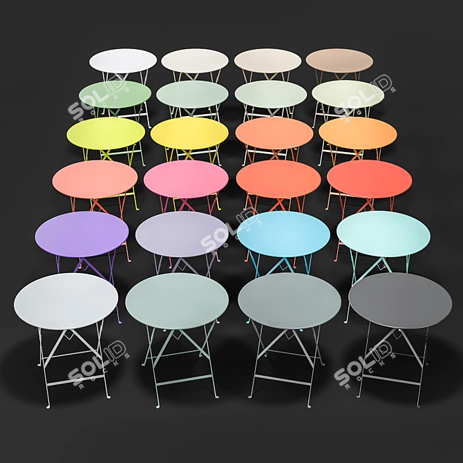 Fermob Bistro Outdoor Set 3D model image 4