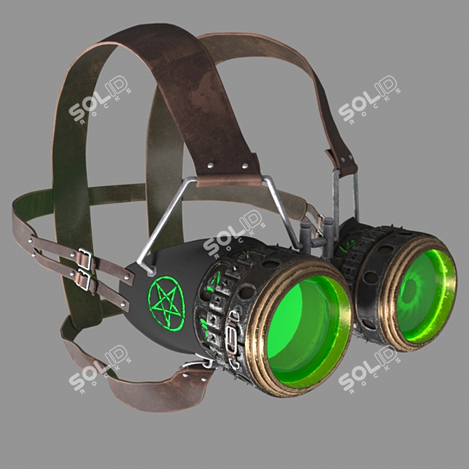 SpectraShade Eyeglasses 3D model image 1