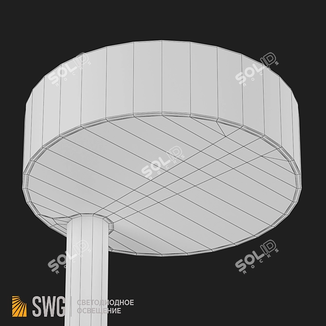 Lumker FA Landscape Ground Mount Spotlight 3D model image 3